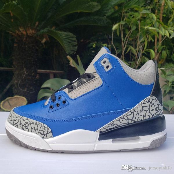 

3 jumpman 2020 3s varsity new royal khaled mens basketball shoes blue fire red cement sports trainers sneakers des chaussures size 13, Black