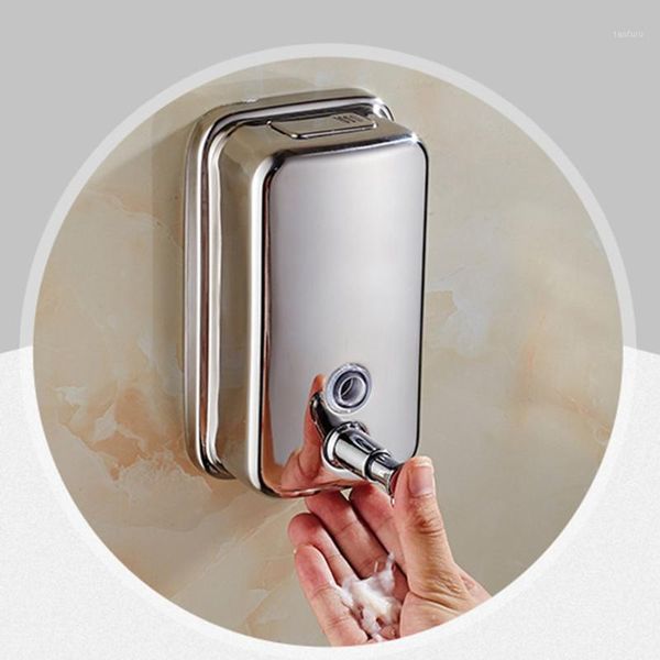 

500ml 800ml 1000ml soap dispenser wall mounted stainless steel er hand sanitizer detergent dispenser for bathroom kitchen