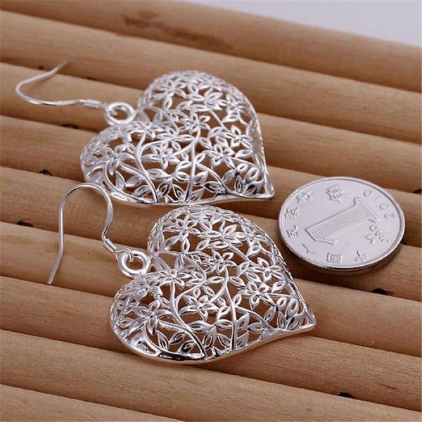 

retro beautiful heart love silver color earrings fashion jewelry selling accessories h jllkvo, Golden
