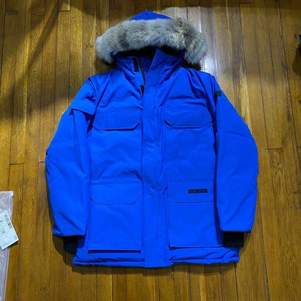 

men winter jacket wolf fu travel parka down jacket long parka puffer coats warm overcoat jaqueta coats outwear winterjacke for doudoune, Black