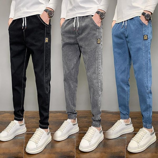 

cw pantalones vaqueros informales para hombre,pantalones para trotar,pantalones de trabajo,pantalones holgados,vaqueros,1001k5881, Blue