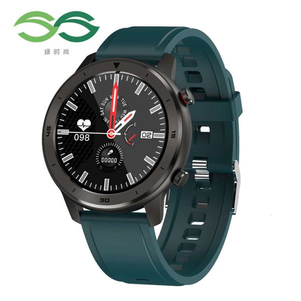 

ss green fashion dt78 smart watch real circle screen touch monitoring heart rate oxygen blood prsure multiple dialsbgt