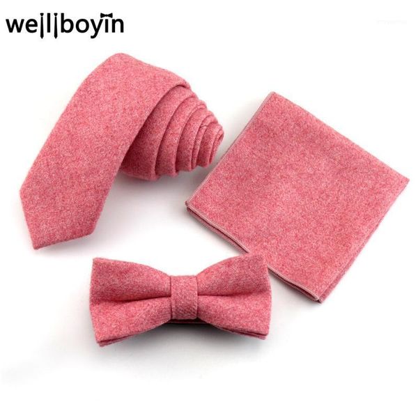 

100% wool tie set men's ties bowtie pocket square red handkerchief 6cm narrow ties for men suit shirt dress accessories gravata1, Blue;purple