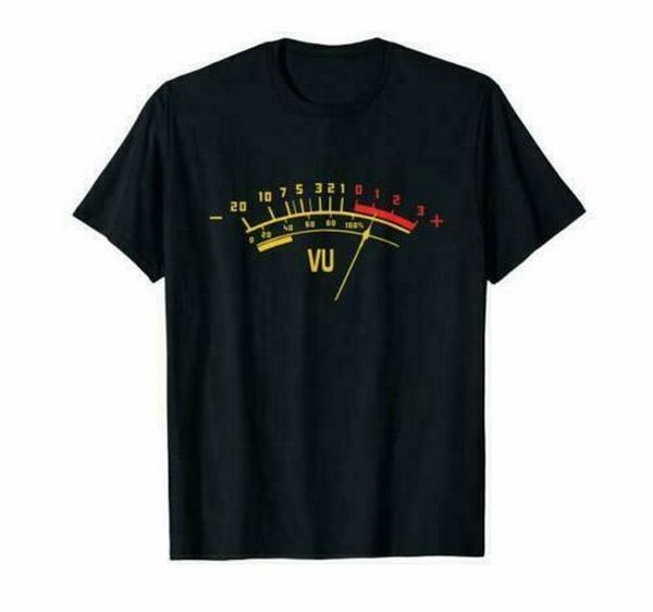 

vu meter sound engineer analog tee black m xl 2xl 3xl for tshirt s 5xl size 11 colors sport hooded sweatshirt hoodie men t shirt