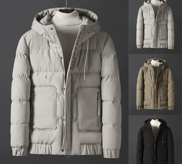 

abrigo hombre chaqueta hombre men winter hooded softshell for windproof soft coat shell jacket casaco veste homme erkek mont, Black