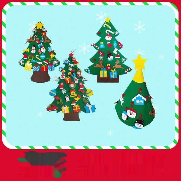 

6rbof felt tree diy 3d drawing children's tree handmadehandmade handmade handmadediy felt 3d christmas children's christmas drawin
