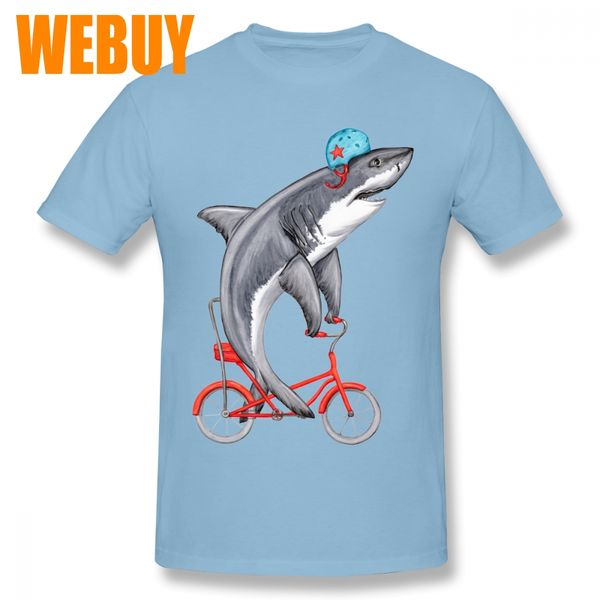 

графический велоспорт shark футболка человек soft round neck homme tee shirt s-6xl плюс размер с коротким рукавом спорта с капюшоном толстов