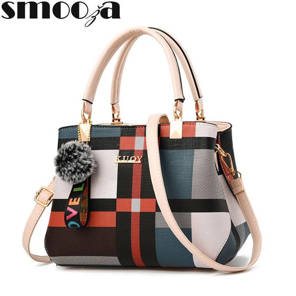 

hbp smooza2020 nova bolsa de luxo das mulheres costura selvagem mensageiro sacos designer marca xadrez bolsa ombro feminino senhoras