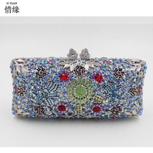 

evening bags women wedding bridal party crystal diamond clutches