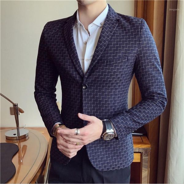 

male spring autumn blazer europe solid single row one button male jacket blezer hipping broadcloth cotton button1, White;black