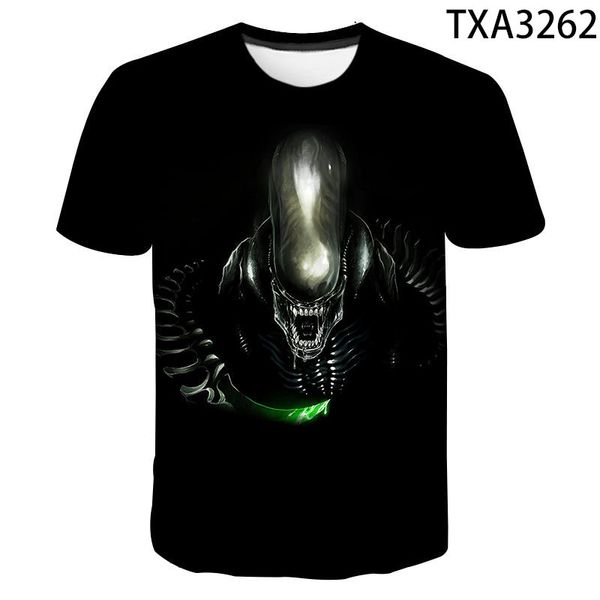 

alien boy girl cool 3d print shirts humor kawaii comics men clothing