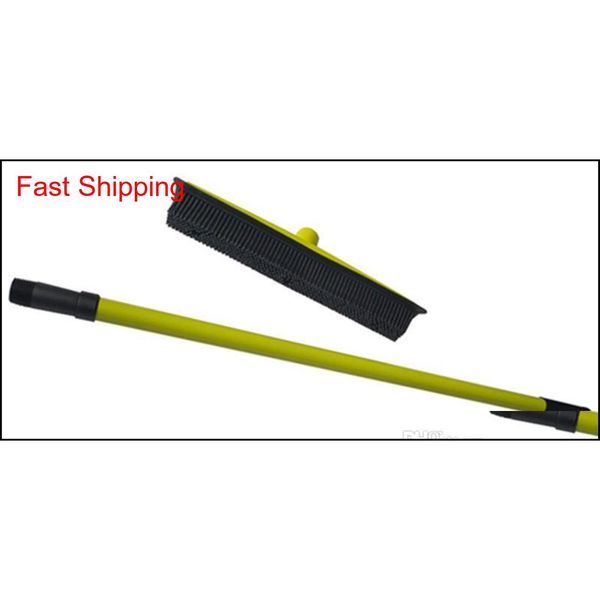 

squeegees broom pet hair removal broom telescoping handle carpet rubber broom removable rod floor water remova qyldrz pets2010