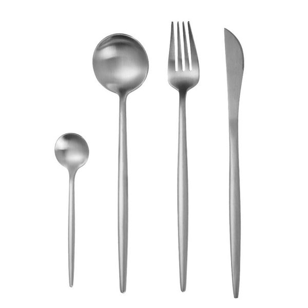 

dinner set cutlery knives forks spoons wester kitchen dinnerware stainless steel home party tableware set wmtrsd mywjqq
