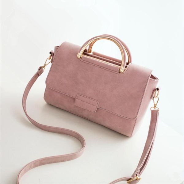 

tinkin all-match women bags fashion nubuck handbag medium shoulder bag frosting femal totes messenger bag