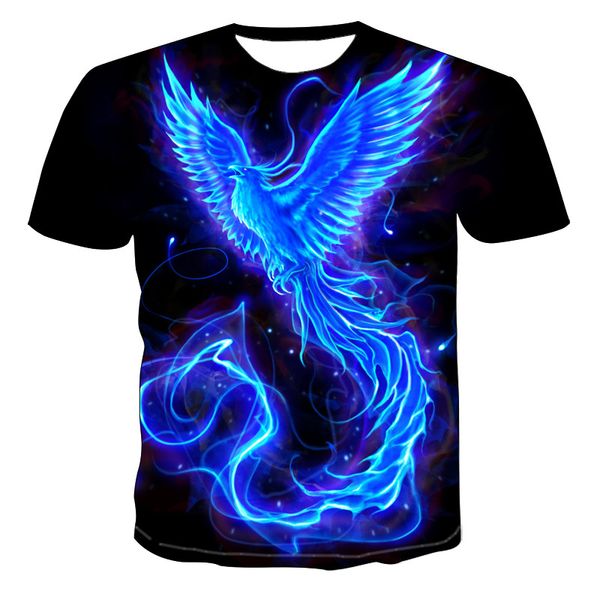 

animal printed 3d print shirts kawaii comics anime men clothing