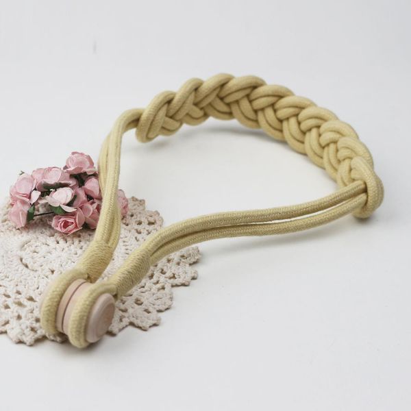 

2pcs magnetic curtain tiebacks hand woven cotton room accessories curtain holder clip rope strap buckle curtain tie back h jllkad