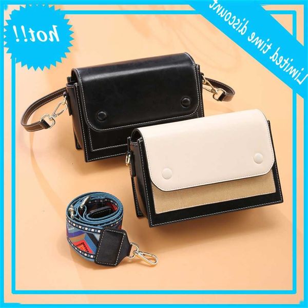 

korean new 2020 leather slung fashion women's multi strap switching single shoulder bag