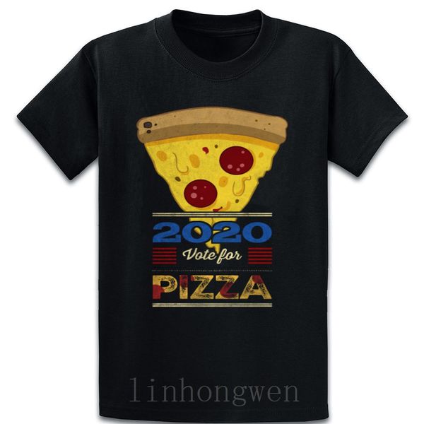 

vote for pizza president election round neck slim spring autumn vintage short sleeve graphic comfortable create sweatshirt hoodie t shirt