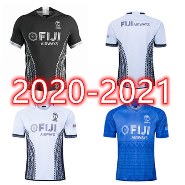 

new fijian airlines 20212020 new away flight fijian rugby suit mailot camiseta maglia men's s s-3xl, Black;gray