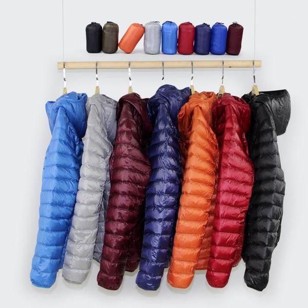 

men's down & parkas wholesale- men jackets winter ultra light white duck coats outwear1, Black