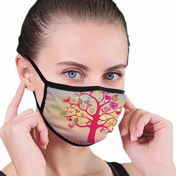 

christmas mask cotton cloth party mask breathable soft designers face masks 41pcs