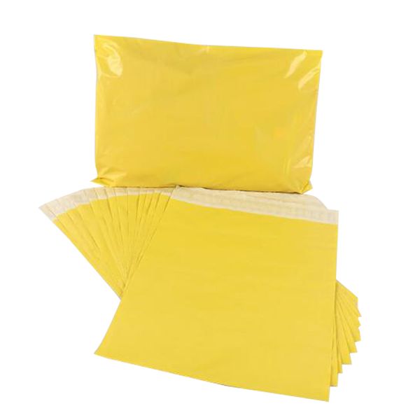 38 * 55 cm gelbe Tasche Poly Mailer selbstklebende Versandverpackung Umschläge Postpost Kurier Aufbewahrungsbeutel