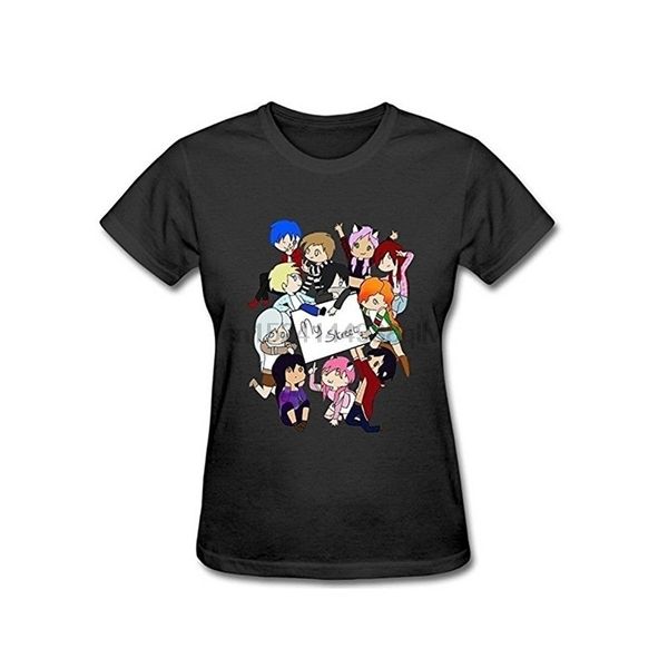 

women's fashion aphmau gaming black t shirt multi-size sport hooded sweatshirt hoodie