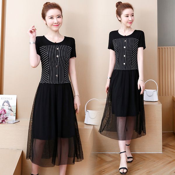 

women will see tarja crochet patchwork big plus size l skinny beach casual dress evhl, Black;gray
