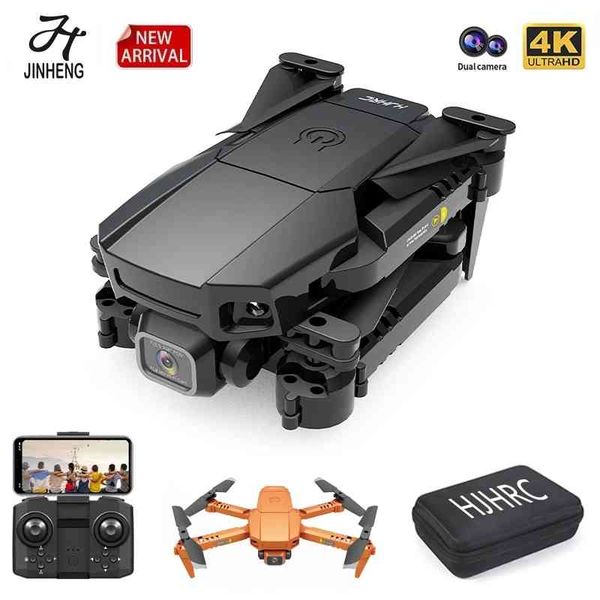 

hj78 new mini drone 4k camera dual hd holdable quadcopter fpv drones wifi real-time transmission helicopter toy for boy