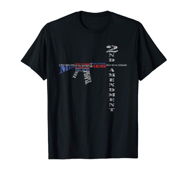 

2nd amendment ar15 pro gun new design summer short sleeve homme camisetas hip hop cool tees sport hooded sweatshirt hoodie t shirt