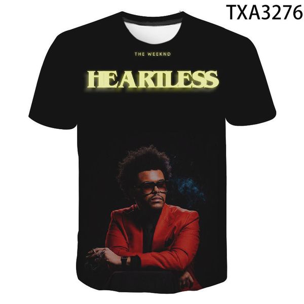 

boy girl the weeknd summer cool 3d print shirts horror plus size harajuku men clothing