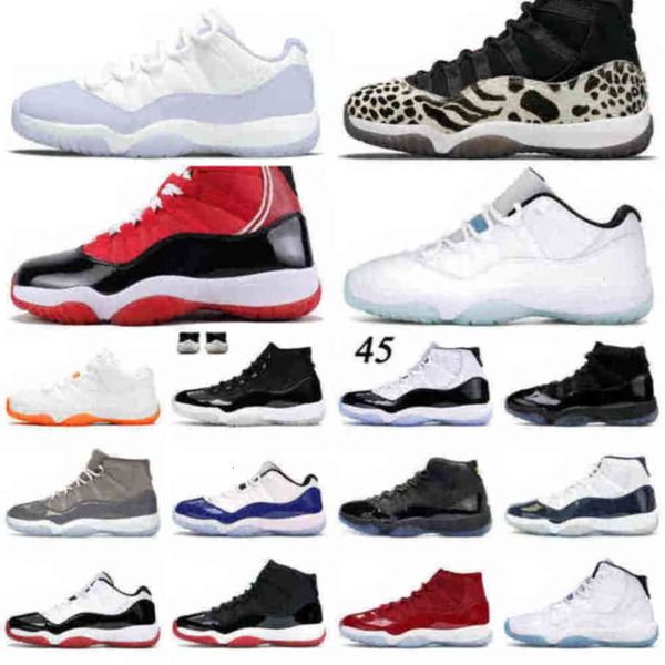 

2022 og jumpman 11 11s xi mens basketball shoes low concord bred cool grey animal instinct pure violet space jam women trainers sports 0r2q
