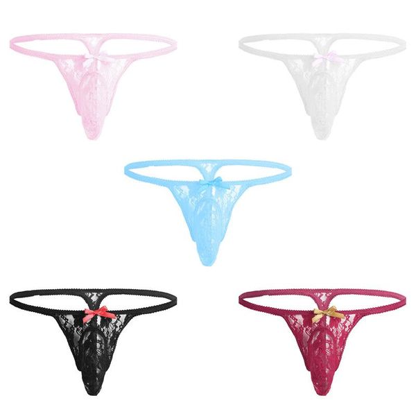 

sissy gay panties lace thongs see-through jockstraps pouch lingerie fetish underpants g-string mens t-back underwear new cxtsc