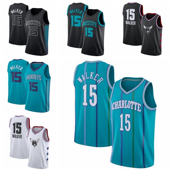 

mens kemba 15 walker jerseys basketball fast, Black;red