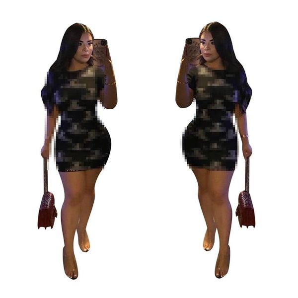 

brand short sleeve mini dresses women letter printing dress casual loose female party vestidos mujer plus size, Black;gray