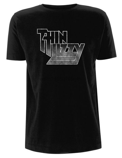 

thin lizzy logo gradient t-shirt - new official sport hooded sweatshirt hoodie