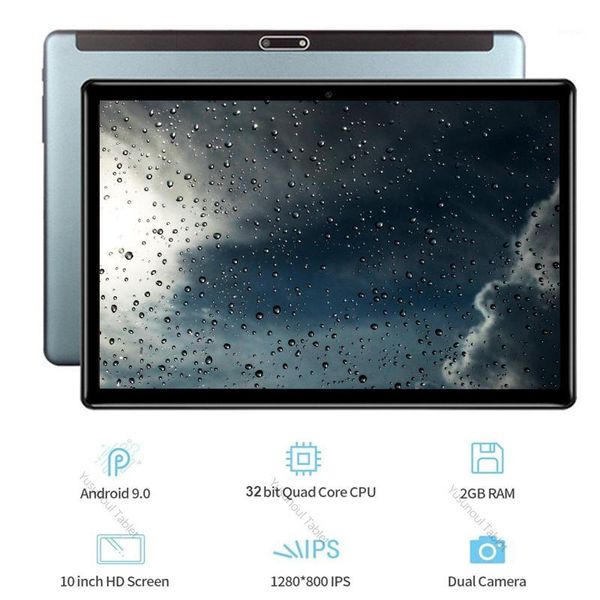 

factory outlet 10 inch tablet pc 3g phone call 4 core strong 2gb/32gb dual sim support wi-fi bluetooth android 9.0 tablet1