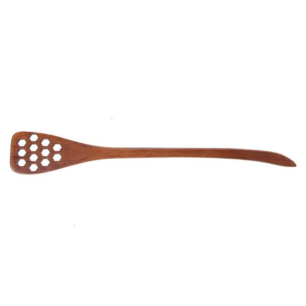

u2s1qu factory price honeycomb spoons creative wooden shape long ladle handle honey mixing stick kitchen coffee stirrer tablewa3 n