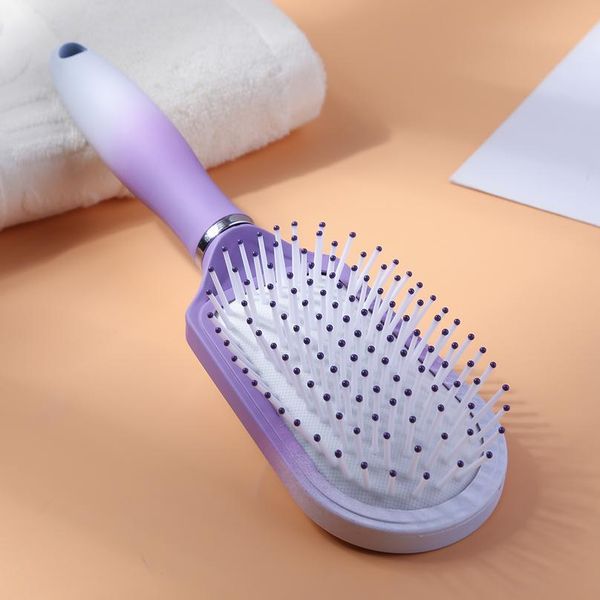 

multifunction hairdressing massage comb anti-static air cushion massage comb hair brush hairdressing comb multifunction hair sqcpbt, Silver