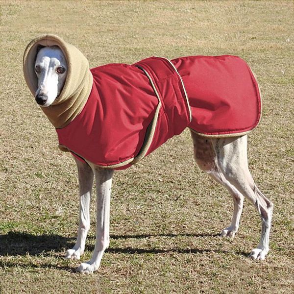 

super warm thick dog clothes waterproof dog coat jacket for medium large dogs greyhound wolfhound shepherd sqcdot