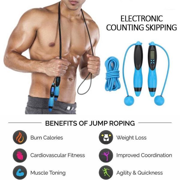 

jump ropes abs fitness skipping rope counting funny calories lose weight game1