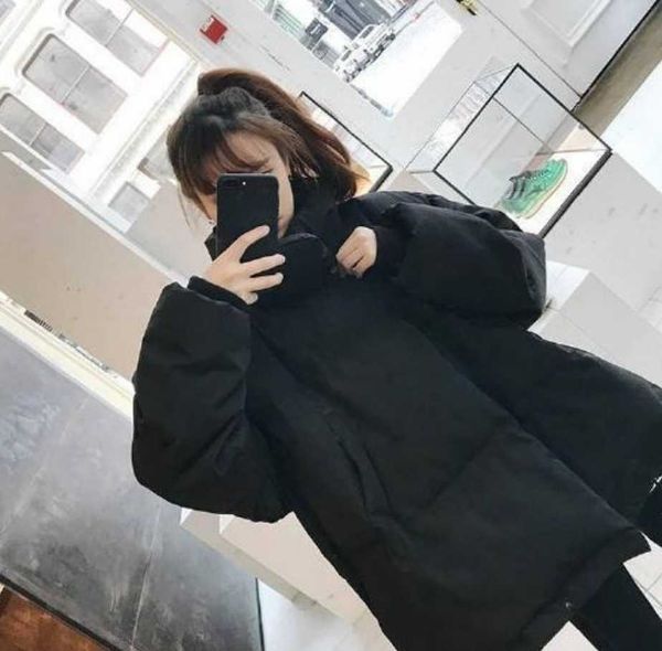 

down cotton-padded jacket for women short 2020 winter new cotton-padded jacket tall cotton-padded jacket bread outerwear trend 20120805q, Black;brown