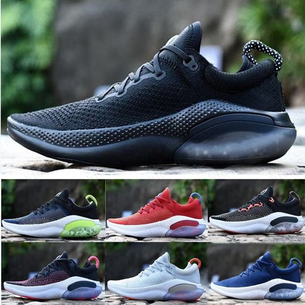 

selling 2021 joyride run fk mens womens running shoes triple black white platinum racer blue designers sports sneakers utility size 36-45