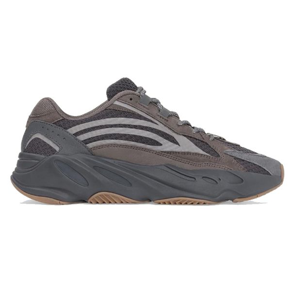 

kanye west 700 v2 wave runner running shoes geode inertia static tephra vanta for sale with box sneakers store wholesale prices, Black