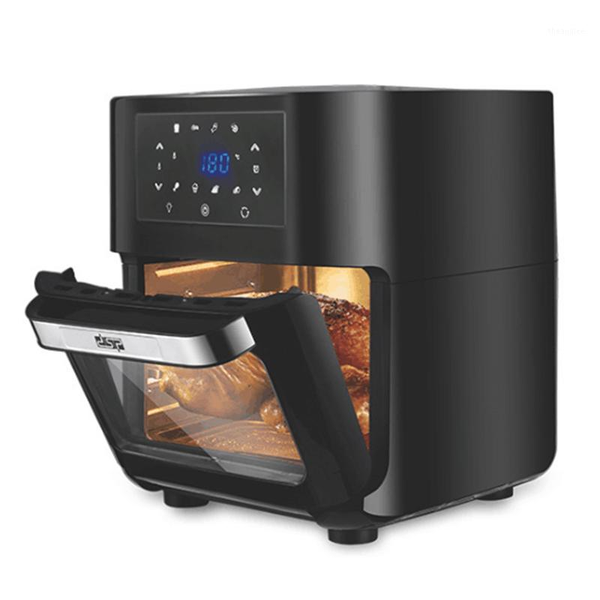 

electric ovens 220v 12l air fryer oven oil-intelligent touch control french fries machine bread chicken toaster1