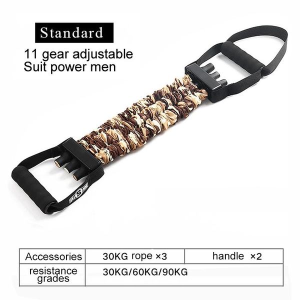 

bands грудь expander регулируемая прочность тренер упругие тросовые arm stretch обучение сопротивления пригодности тренажеры упражнение bbye