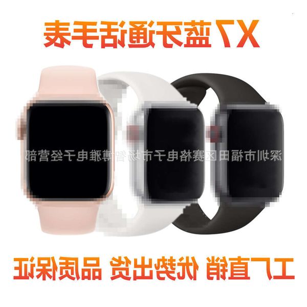 

x7 smart bluetooth phone watch heart rate blood prsure exercise meter step informat