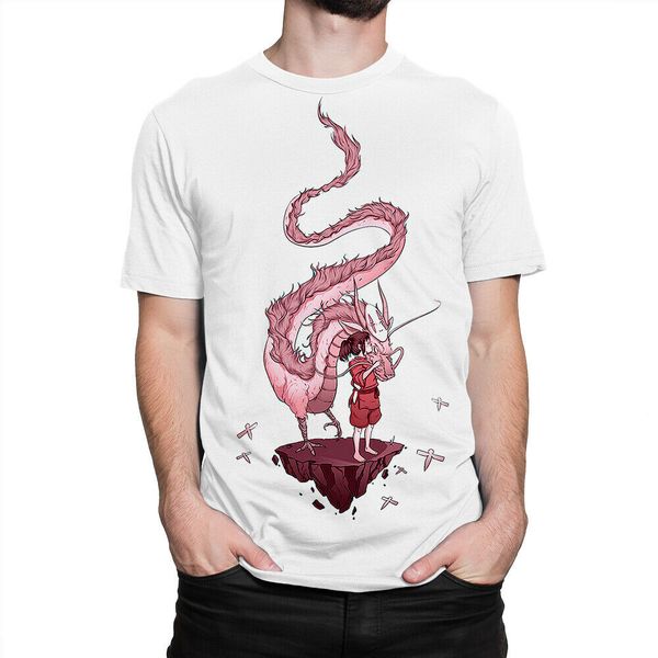 

spirited away art t-shirt, studio ghibli anime men's tee, all sizes popular tee shirt sport hooded sweatshirt hoodie
