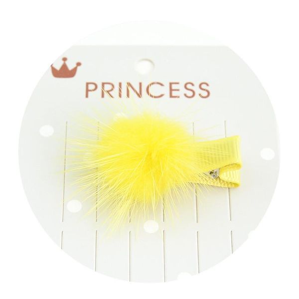 

untamed 12pcs lot mini solid fur pompom ball girls small lovely hairclip kids hairpins hair accessories pom hairball clips h sqcouq