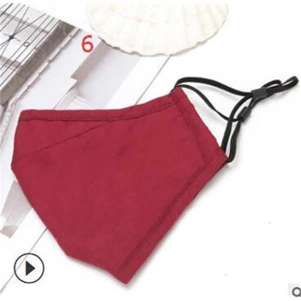 

factorydust solid washable color proof masks reusable recycling simple fashion decent cotton face mask by dhl fy904 7 ic18o